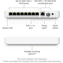 Ubiquiti UniFi USW-FLEX-2.5G-8 8-Port Gigabit PoE Switch 2.5G