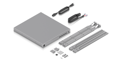 Ubiquiti USW-MISSION-CRITICAL – UniFi Mission Critical 9-Port PoE Switch with Battery Backup