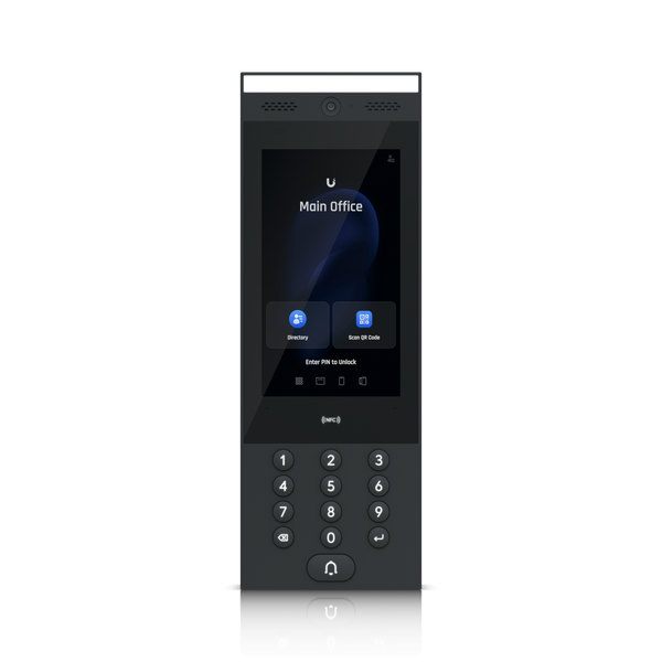 Ubiquiti UA-INTERCOM | UniFi Access Intercom & Video Doorbell with 7" Touchscreen