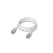 Ubiquiti UACC-CABLE-PATCH-EL-C6A-0.15M-W-24 – 0.15m White Cat6A Patch Cable (24-Pack)