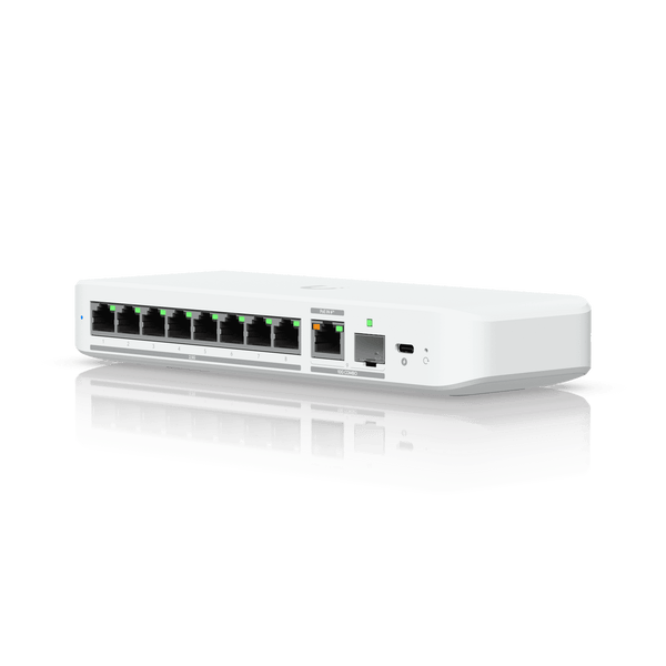Ubiquiti USW-FLEX-2.5G-8 – UniFi Flex Switch 8-Port 2.5GbE Gigabit Managed Switch
