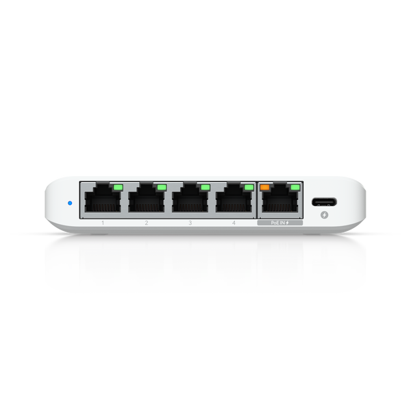Ubiquiti UniFi Switch Flex 2.5G USW-FLEX-2.5G-5 5-Port Managed Gigabit PoE Switch