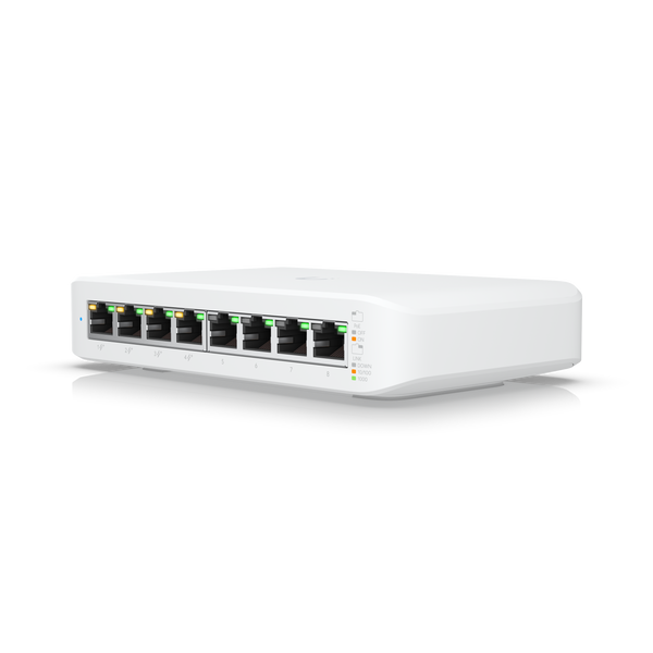Ubiquiti UniFi USW-LITE-8-POE 8-Port Gigabit PoE Switch Lite