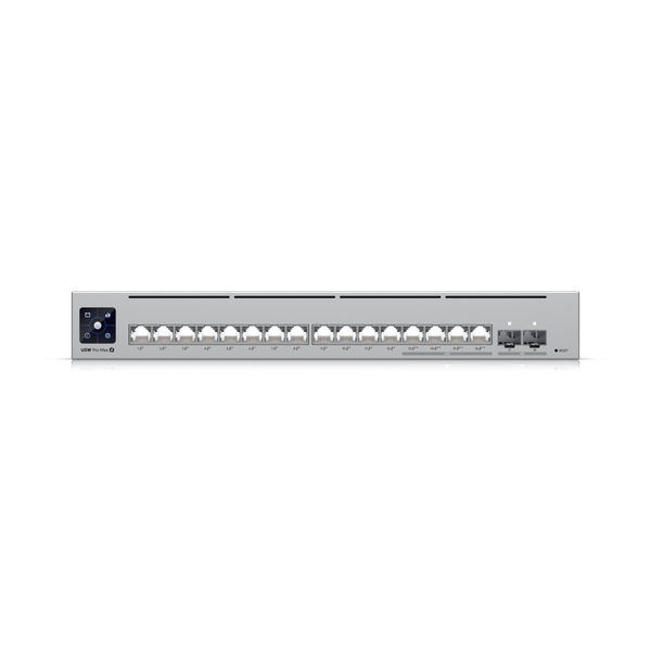 Ubiquiti USW-PRO-MAX-16-POE – 16-Port 2.5G/1G Managed PoE++ Network Switch with 10G SFP+