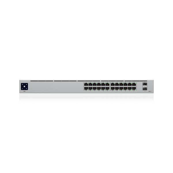 Ubiquiti USW-24 | 24-Port UniFi Managed Gigabit PoE Switch for Enterprise Networks