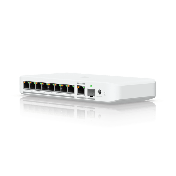 Ubiquiti USW-FLEX-2.5G-8-POE – UniFi Flex 8-Port 2.5 GbE PoE++ Layer 2 Managed Switch