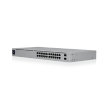 Ubiquiti USW-24 | 24-Port UniFi Managed Gigabit PoE Switch for Enterprise Networks