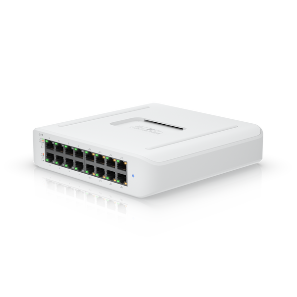 Ubiquiti UniFi Switch Lite 16 PoE | 16-Port Gigabit Managed Switch with 8 PoE+ Ports