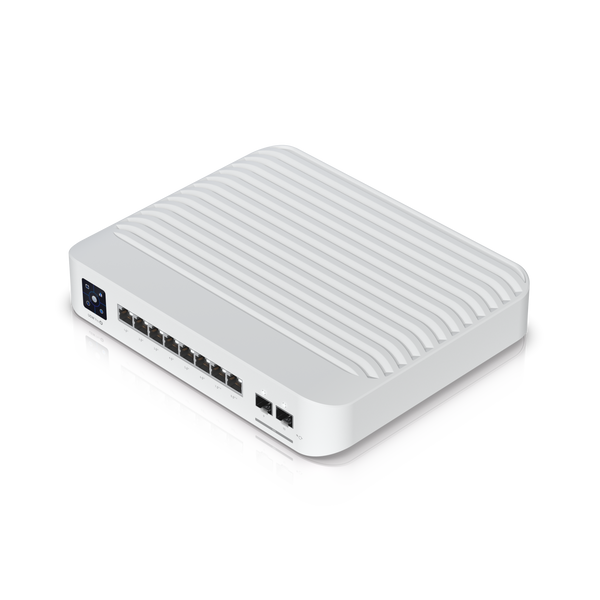 Ubiquiti USW-PRO-8-POE – 8-Port Gigabit PoE+/PoE++ Managed Network Switch with 10G SFP+