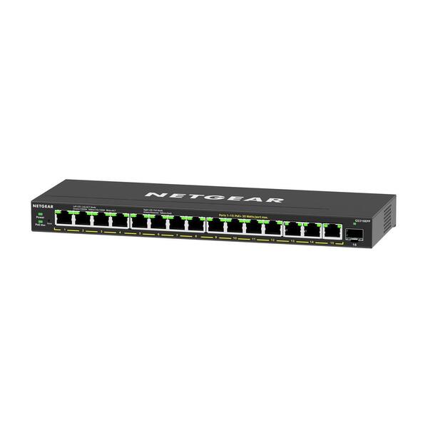 Netgear NET-GS316EPP-100NAS 16-port High Power Poe Plus